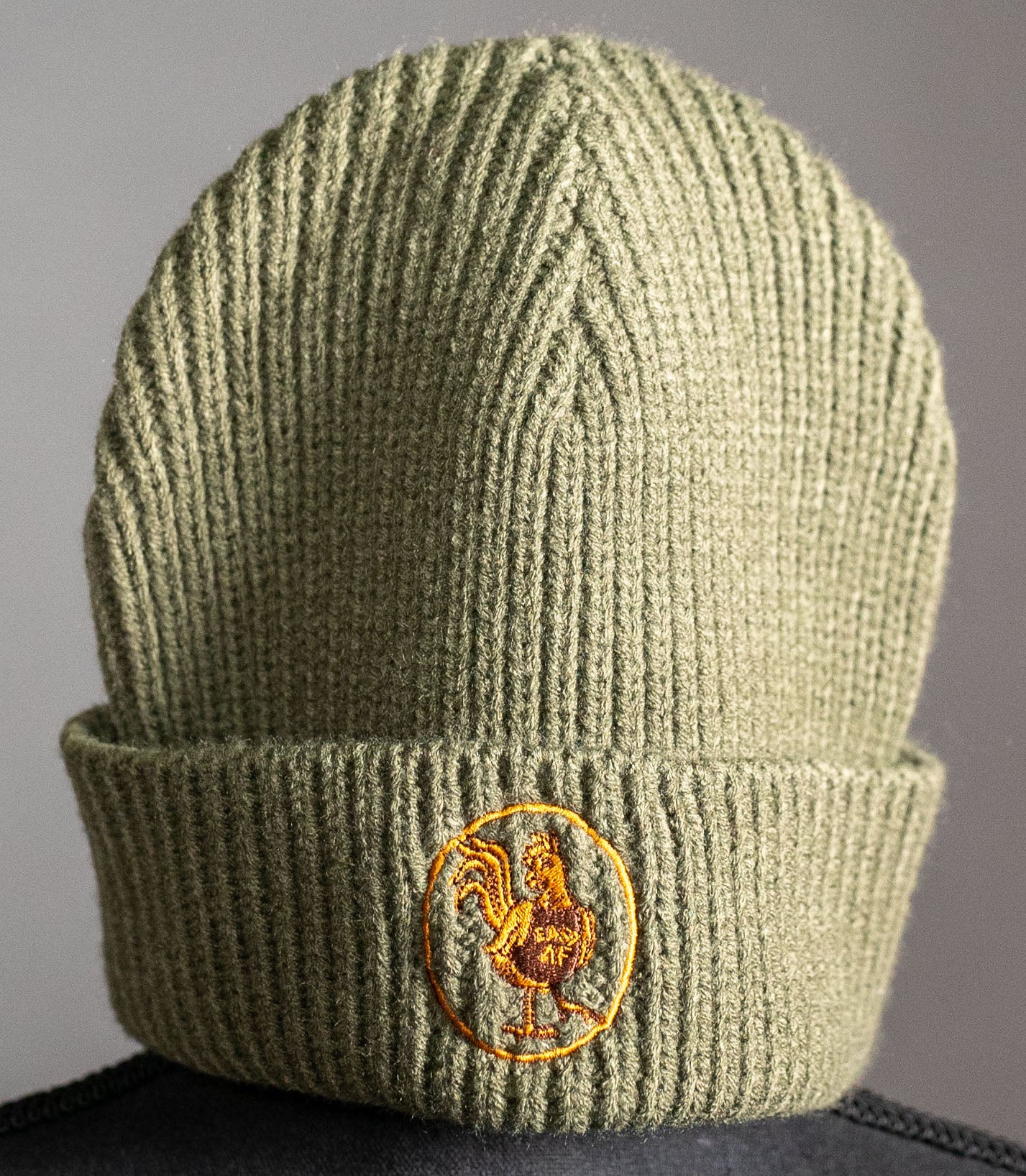 EASY AF Rockin Chicken Knit Beanie