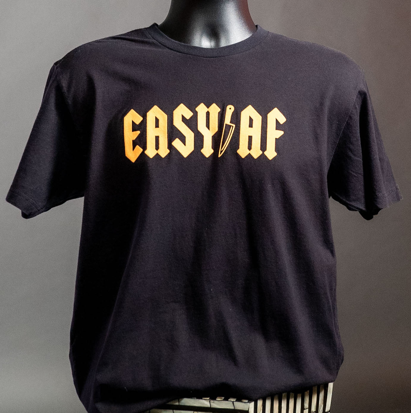 EASY AF Classic Black T-shirt