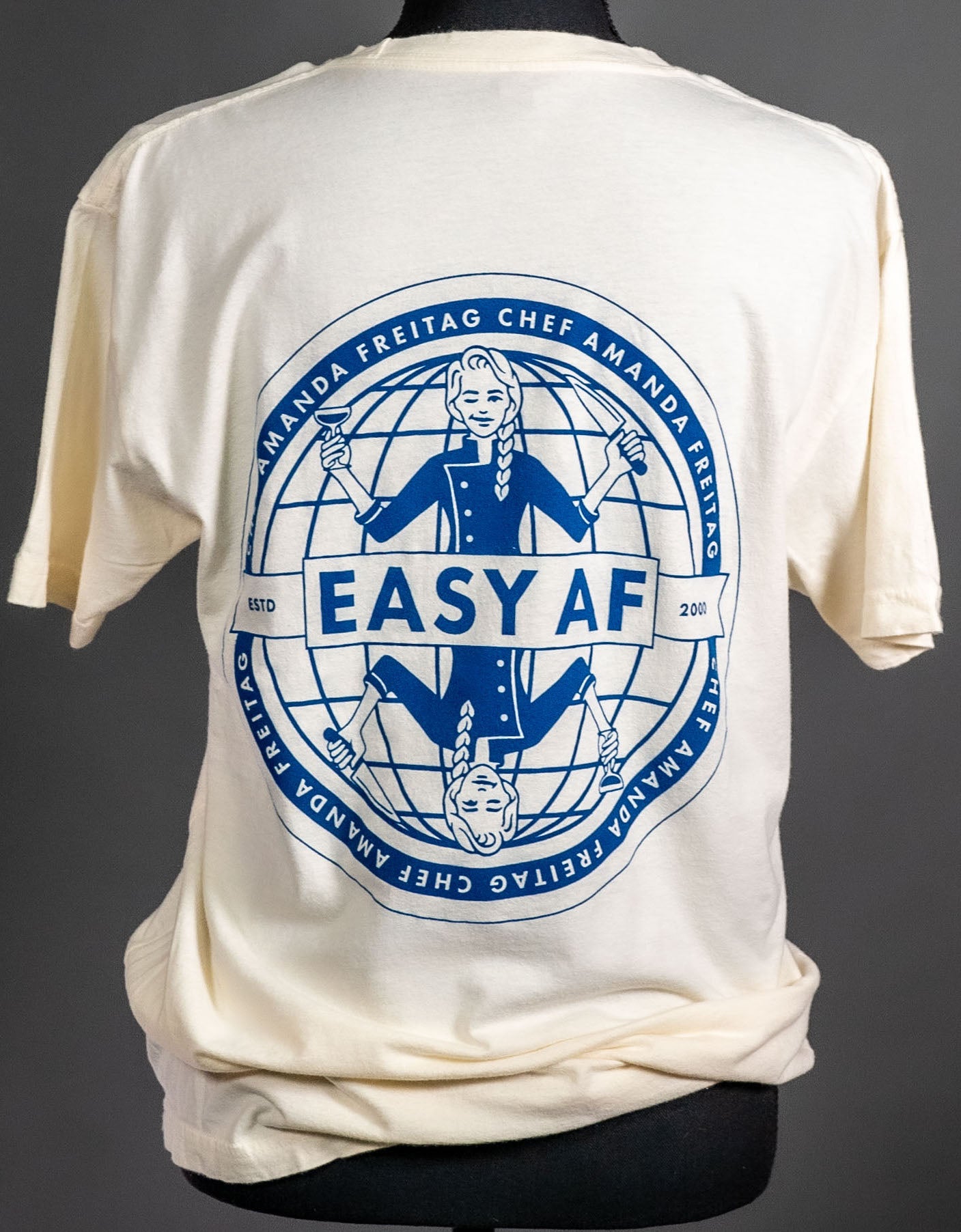 Chef Amanda’s Iconic Global Brand T-shirt