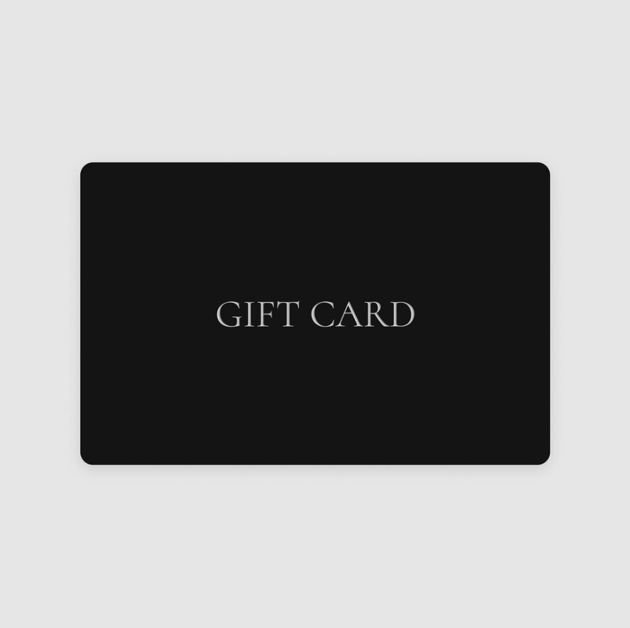 E- Gift Card