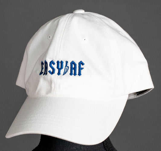EASY AF Ball Cap, White [Summer Edition]